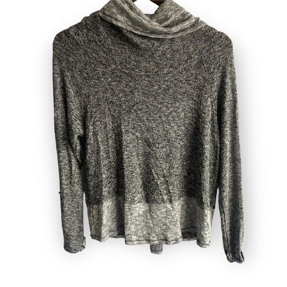 Women's Alya Grey Cowlneck Sweater - Picture 1 of 14